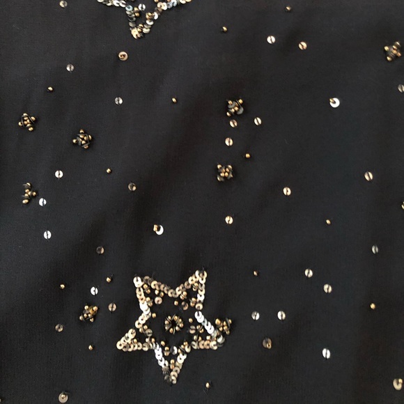 NWT Free People Halter, T Strap Beaded Star Cami - Picture 4 of 6